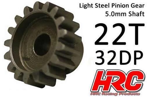 HRC Racing Motorritzel 32DP / 5mm Achse Stahl Leicht 22Z / HRC73222