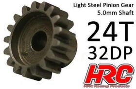 HRC Racing Motorritzel 32DP / 5mm Achse Stahl Leicht 24Z...