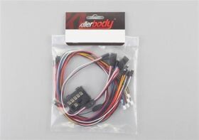 KillerBody Lichtset 1/10 Scale LED Unit Set mit Control Box 12x 3mm LEDs / KBD48467