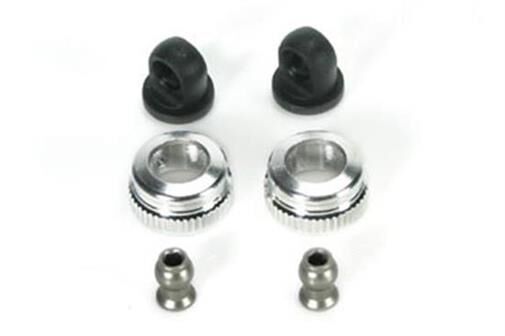 Team Magic Ersatzteil E4 Stossdämpfer-Verschlusskappen Satz (2 Stk.) / TM503190