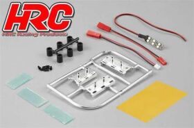 HRC Racing Lichtset 1/10 TC/Drift Scale LED Nummerplate mit LED Unit Set / HRC8748A