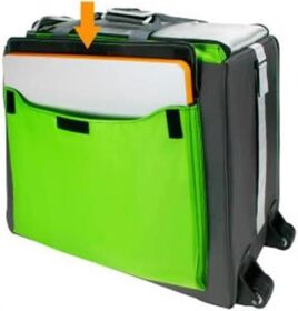 HARD Racing Transport Tasche Magellan 1/10 mit Kästen und Rädern / HARD8931