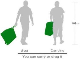 HARD Racing Transport Tasche Magellan 1/10 mit Kästen und Rädern / HARD8931