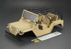 KillerBody Karosserie 1/10 Crawler Scale Fertig lackiert Box Warrior Matte Militär Desert Farbe fits Axial SCX10 Chassis / KBD48447