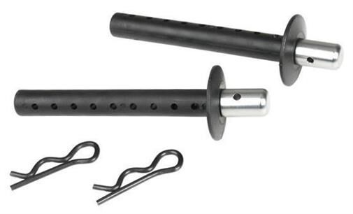 Team Magic Tuningteil E6 Trooper / Trooper II / E6 III Aluminium Titanium eloxiert Karosseriehalter (2 Stk.) / TM505227TI