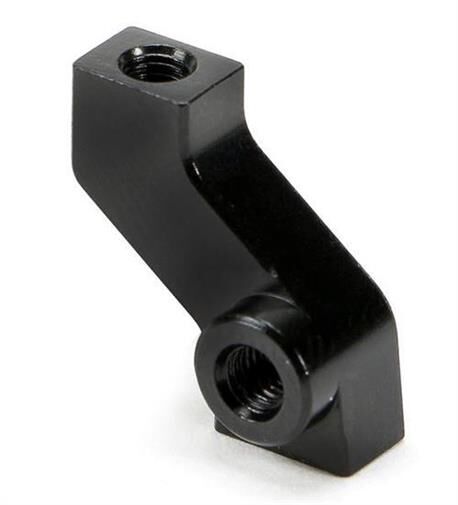 Team Magic Ersatzteil E4RS II EVO / JS II / E4RS III / PLUS Aluminium 7075 Motorhalter halter Schwarz / TM507331BK