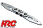 HRC Racing Servohebel Speziel Flugzeug Aluminium Clamp Typ 95mm Lang zweiarmig 23Z (Sanwa / Ko Propo / JR) / HRC41261-95