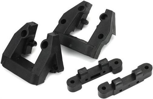 Team Magic Ersatzteil E6 Trooper II / E6 III Gelenkachsen Halter oben V/H (4 Stk.) / TM505203