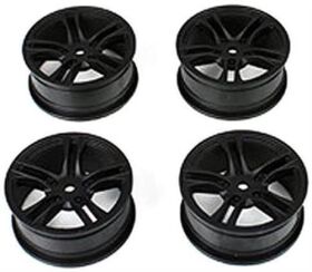 Team Magic Felgen 1/10 Drift 5 Spoke 12mm Hex Schwarz...