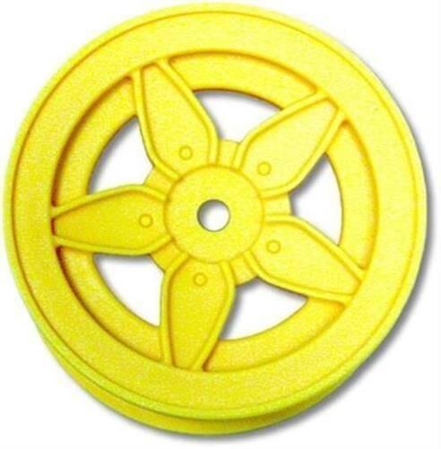 Rally Legends Felgen 1/10 Rally Stratos Gelb (4 pcs) / EZRL2063