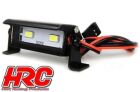 HRC Racing Lichtset 1/10 oder Monster Truck LED JR Stecker Multi-LED Dachleuchten Block 2 LEDs / HRC8726-2