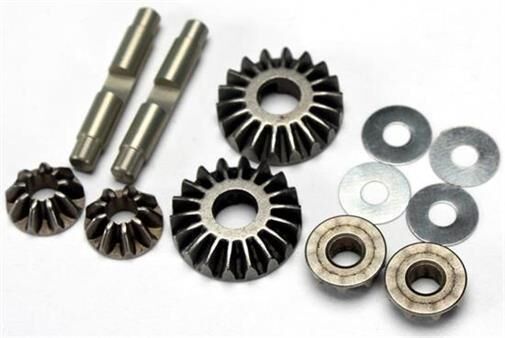 Team Magic Tuningteil E4RS II EVO / E4JS/JR II / E4RS III / E4RS4 Differential Kegelradsatz Metal (4+2) / TM507294