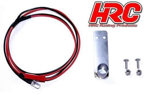 HRC Racing Lichtset 1/10 TC/Drift LED Auspuffsystem mit LED Einzel / HRC8744S