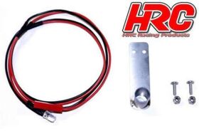 HRC Racing Lichtset 1/10 TC/Drift LED Auspuffsystem mit...