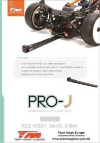 Team Magic Team Magic Pro-J Tools Höhen-lehre 3~9mm / TM117201