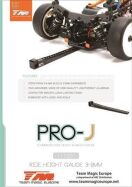 Team Magic Team Magic Pro-J Tools Höhen-lehre 3~9mm / TM117201