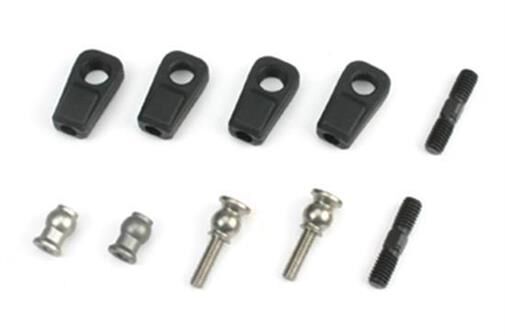 Team Magic Ersatzteil G4RS/G4JS/JR/D Spurstangen hinten Satz / TM502327