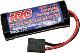 HRC Racing NiMH Akku 6 Zellen 7,2V 1600mAh Micro mit TRX...