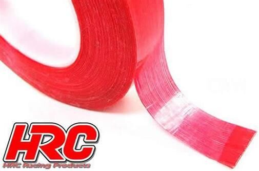 HRC Racing Akkutape TSW Pro Racing Glass Fiber 20mm x 50m Rot / HRC5050RE