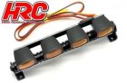 HRC Racing Lichtset 1/10 oder Monster Truck LED JR Stecker Dachleuchten Stange Typ A Gelb / HRC8724AY