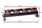 HRC Racing Lichtset 1/10 oder Monster Truck LED JR Stecker Dachleuchten Stange Typ A Gelb / HRC8724AY