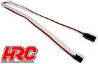 HRC Racing Servo Verlängerungs Kabel Männchen/Weibchen UNI (FUT & JR) typ 30cm Länge / HRC9232