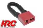 HRC Racing Jumper Blind Adapter / Brücke für 1x 4S / 6S Lipo Akku Ultra T (Deans Kompatible) Stecker / HRC9199D