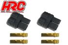 HRC Racing Stecker Gold TRX männchen (2 Stk.) / HRC9042A