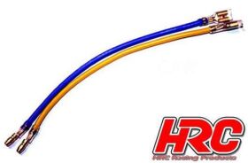 HRC Racing Motor Kabel Bullet Gold 4mm (Tamiya) / HRC5821