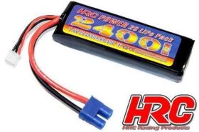 HRC Racing Akku LiPo 2S 7.4V 2400mAh 50C RC Car Micro HRC...