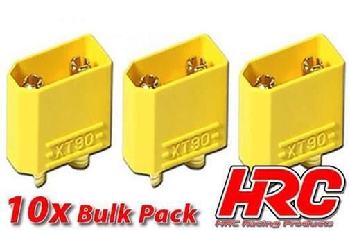 HRC Racing Stecker Gold XT90 männchen (10 Stk.) / HRC9096B