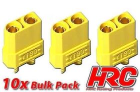 HRC Racing Stecker Gold XT90 weibchen (10 Stk.) / HRC9097B
