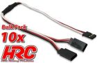 HRC Racing Kabel Y UNI (FUT & JR) typ BULK 10 Stk. / HRC9239B