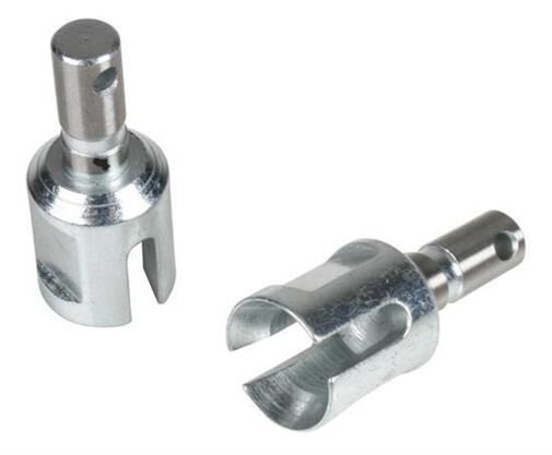 Team Magic Tuningteil E6 Trooper / Trooper II / E6 III Differentialausgänge Stahl V/H (2 Stk.) / TM505111ST