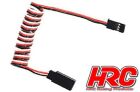 HRC Racing Servo Verlängerungs Kabel Männchen/Weibchen UNI (FUT & JR) typ 80cm Länge / HRC9236