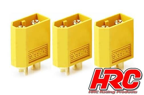 HRC Racing Stecker Gold XT60 männchen (3 Stk.) / HRC9094A