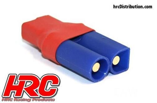 HRC Racing Adapter Kompakte Version Ultra T (Deans Kompatible) Stecker zu EC5 Akku Stecker / HRC9133D