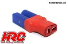 HRC Racing Adapter Kompakte Version Ultra T (Deans Kompatible) Stecker zu EC5 Akku Stecker / HRC9133D