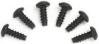 Team Magic Schrauben Rundkopf selbstschneidend Hex (Allen) 3 x 8mm (6 Stk.) / TM116308BU