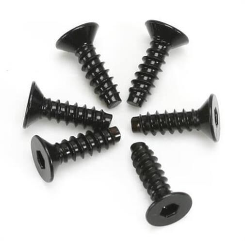 Team Magic Schrauben Senkkopf selbstschneidend Hex (Allen) 3 x 10mm (6 Stk.) / TM116310