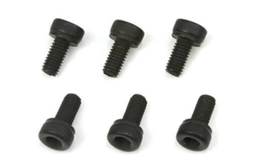 Team Magic Schrauben Zylinderkopf Hex (Allen) M3 x 6mm (6 Stk.) / TM126306C