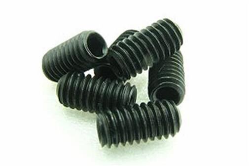 Team Magic Madenschrauben M4 x 8mm (6 Stk.) / TM126408S