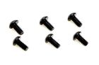 Team Magic Schrauben Rundkopf Hex (Allen) M2 x 4mm (6 Stk.) / TM126204BU