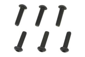 Team Magic Schrauben Rundkopf Hex (Allen) M3 x 12mm (6...