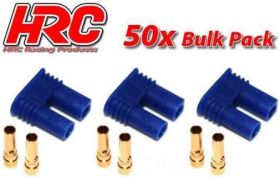 HRC Racing Stecker Gold EC2 weibchen (50 Stk.) / HRC9051C