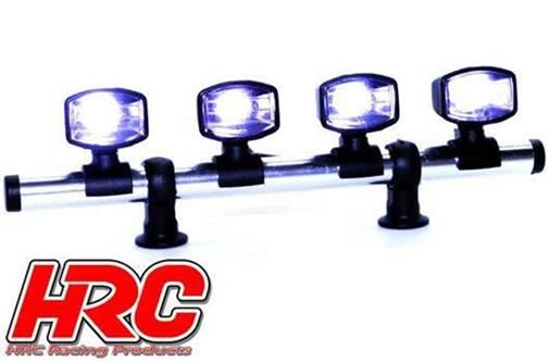 HRC Racing Lichtset 1/10 oder Monster Truck LED JR Stecker Dachleuchten Stange Typ B Lang / HRC8729B