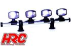 HRC Racing Lichtset 1/10 oder Monster Truck LED JR Stecker Dachleuchten Stange Typ B Lang / HRC8729B