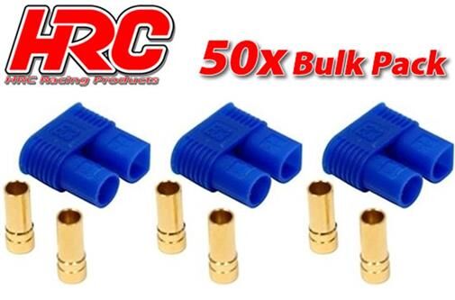 HRC Racing Stecker Gold EC3 weibchen (50 Stk.) / HRC9053C