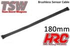 HRC Racing Brushless Flach Sensorkabel TSW Pro Racing 180mm / HRC5701H