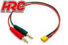 HRC Racing Ladekabel Gold Banana Stecker zu XT30 Stecker / HRC9103